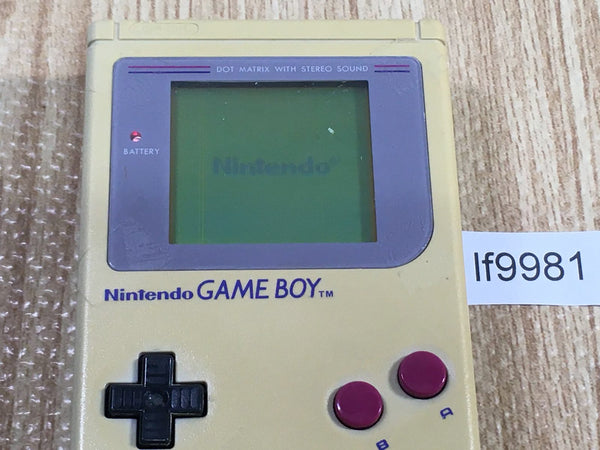 LF9981 With Defects - GameBoy Original DMG-01 Game Boy Console Japan