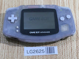 LG2625 Plz Read Item Condi GameBoy Advance Milky Blue Game Boy Console Japan