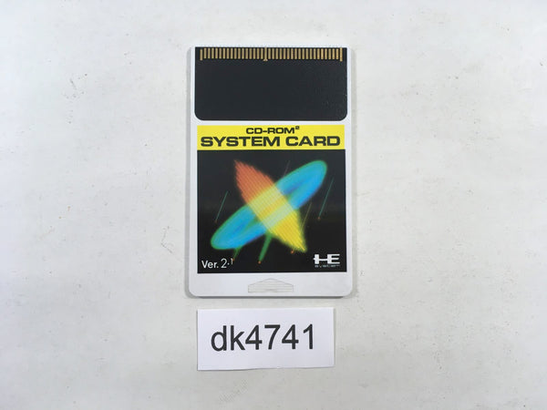 DK4741 System Card Ver2.0 PC Engine Japan
