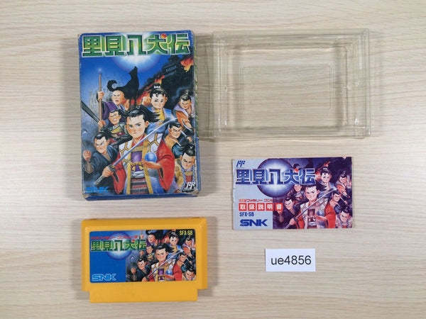 UE4856 Satomi Hakkenden SNK BOXED NES Famicom Japan