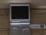 LG2262 Plz Read Item Condi GameBoy Advance SP Platinum Silver Console Japan