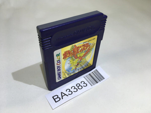 BA3383 Pokemon Gold GameBoy Game Boy Japan