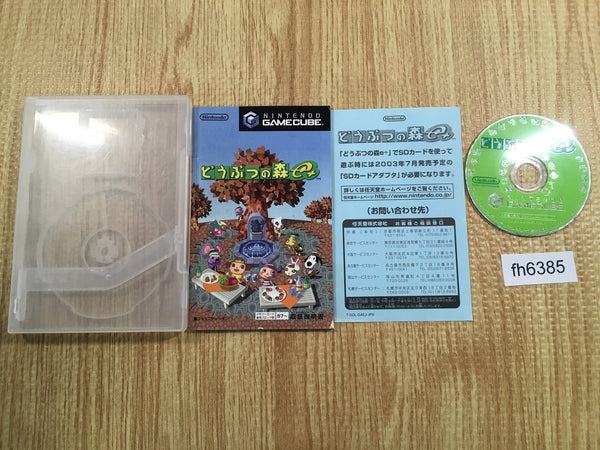 FH6385 Animal Crossing Doubutsu no Mori e-Plus Disc GameCube Japan