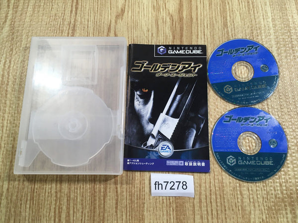 FH7278 Golden Eye Rogue Agent Dark Disc GameCube Japan