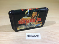 dk6025 Rambo III Mega Drive Genesis Japan