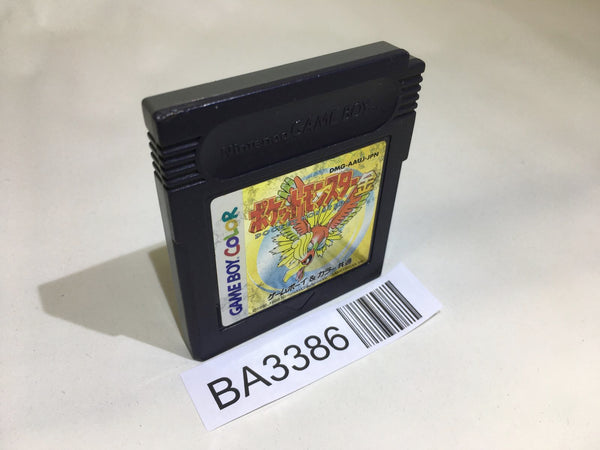BA3386 Pokemon Gold GameBoy Game Boy Japan