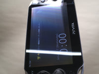 GD7021 Plz Read Item Condi PS Vita PCH-1000 CRYSTAL BLACK SONY PSP Console Japan