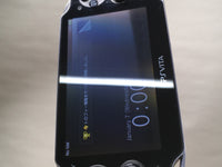 GD7021 Plz Read Item Condi PS Vita PCH-1000 CRYSTAL BLACK SONY PSP Console Japan