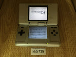 KH5739 Plz Read Item Condi Nintendo DS Platinum Silver Console Japan