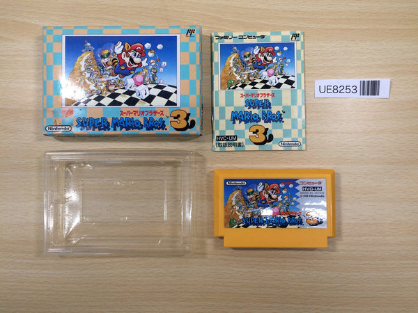 UE8253 Super Mario Bros. 3 BOXED NES Famicom Japan