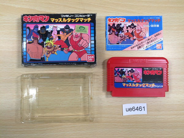 UE6461 Kinnikuman Mascle BOXED NES Famicom Japan