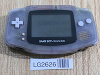 LG2626 Plz Read Item Condi GameBoy Advance Milky Blue Game Boy Console Japan