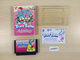 ue4857 Tiny Toon Adventures BOXED NES Famicom Japan