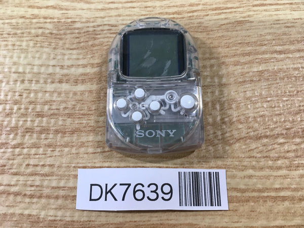 DK7639 Tested Working - Pocket Station Crystal Console PS1 PS2 Japan
