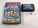 DK7244 Advanced Daisenryaku Deutsch Dengeki Sakus BOXED Mega Drive Genesis Japan