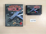 Operation Wolf BOXED NES Famicom Japan - UE2768