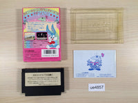 ue4857 Tiny Toon Adventures BOXED NES Famicom Japan