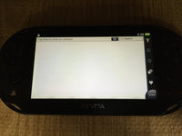 GD7022 Plz Read Item Condi PS Vita PCH-2000 BLACK SONY PSP Console Japan