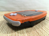 GameBoy Advance Clear Orange Black Console Japan - With Defects LF9267