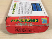 UE4983 SD Gundam Gaiden Knight Gundam Story 3 BOXED NES Famicom Japan