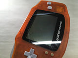 GameBoy Advance Clear Orange Black Console Japan - With Defects LF9267