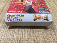 DK3938 Bare Knuckle 2 Shitou e no Chingonka BOXED Sega Game Gear Japan