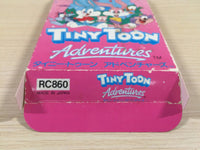 ue4857 Tiny Toon Adventures BOXED NES Famicom Japan