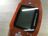 GameBoy Advance Clear Orange Black Console Japan - With Defects LF9267