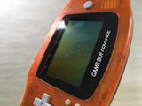 GameBoy Advance Clear Orange Black Console Japan - With Defects LF9267