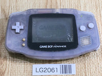 LG2061 Plz Read Item Condi GameBoy Advance Milky Blue Game Boy Console Japan