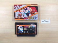UE5801 Mappy BOXED NES Famicom Japan