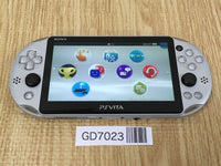 GD7023 Plz Read Item Condi  PS Vita PCH-2000 SILVER SONY PSP Console Japan