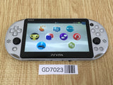 GD7023 Plz Read Item Condi  PS Vita PCH-2000 SILVER SONY PSP Console Japan