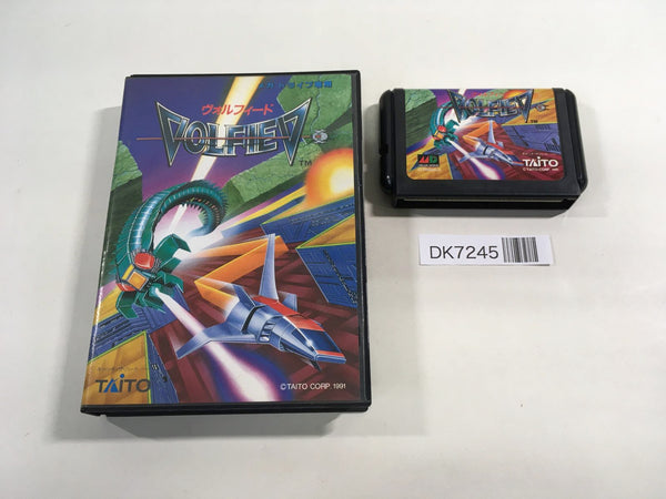 DK7245 Volfied BOXED Mega Drive Genesis Japan