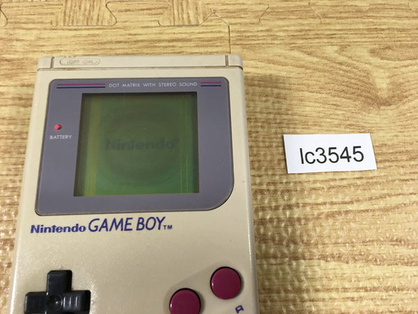 LC3545 With Defects - GameBoy Original DMG-01 Game Boy Console Japan