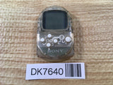 DK7640 Tested Working - Pocket Station Crystal Console PS1 PS2 Japan