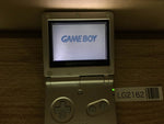 LG2162 Plz Read Item Condi GameBoy Advance SP Platinum Silver Console Japan