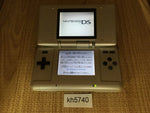KH5740 Plz Read Item Condi Nintendo DS Platinum Silver Console Japan