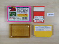 UE4587 Mighty Bomb Jack BOXED NES Famicom Japan
