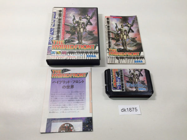 DK1875 The Hybrid Front BOXED Mega Drive Genesis Japan