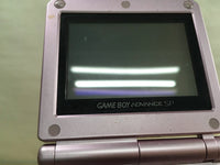 LG2451 Plz Read Item Condi GameBoy Advance SP Pearl Pink Console Japan