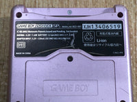 LG2451 Plz Read Item Condi GameBoy Advance SP Pearl Pink Console Japan