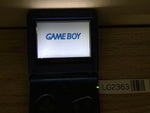 LG2363 Plz Read Item Condi GameBoy Advance SP Azurite Blue Console Japan