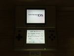 LF9762 Plz Read Item Condi Nintendo DS Platinum Silver Console Japan