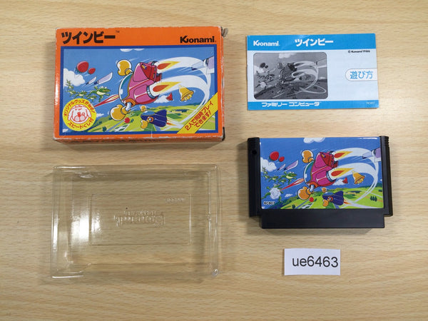 UE6463 Twin Bee BOXED NES Famicom Japan