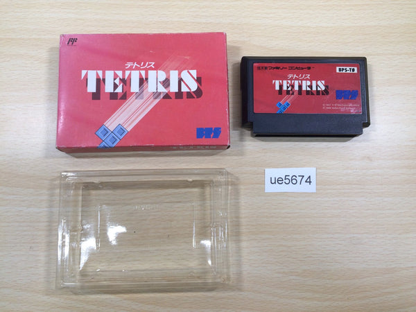 UE5674 Tetris BOXED NES Famicom Japan