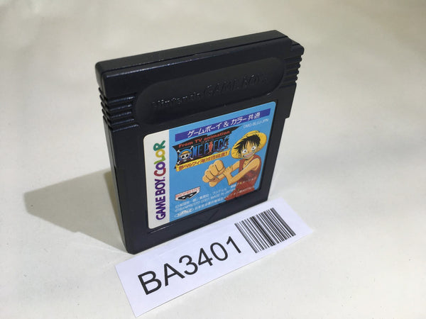 BA3401 OnePiece Yume no Rufi Kaizokudan Tanjou! GameBoy Game Boy Japan