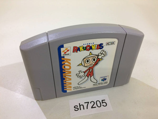 sh7205 Rakuga Kids Nintendo 64 N64 Japan