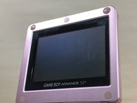 LG2452 Plz Read Item Condi GameBoy Advance SP Pearl Pink Console Japan