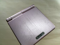 LG2452 Plz Read Item Condi GameBoy Advance SP Pearl Pink Console Japan